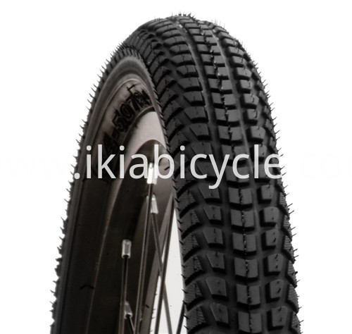 MTB Ruber Bicycle Tire Black