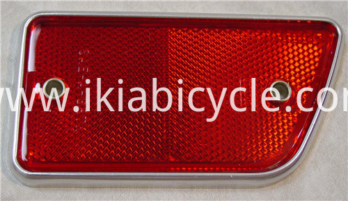 red bike reflector