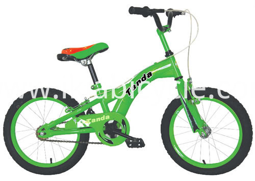 Colorful Kids Bike with Support Wheel